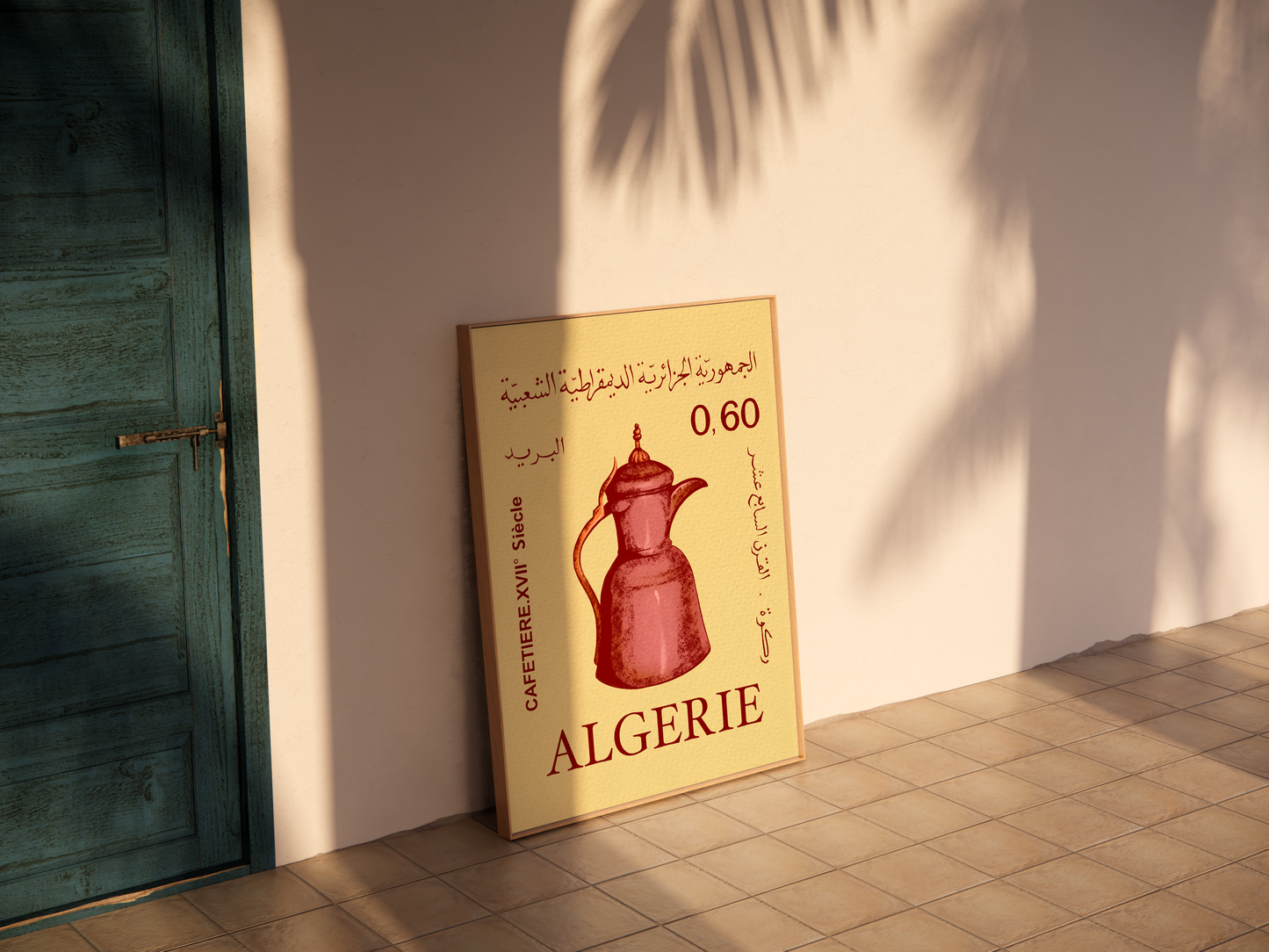 Cafetière, Souvenir d'Algérie.