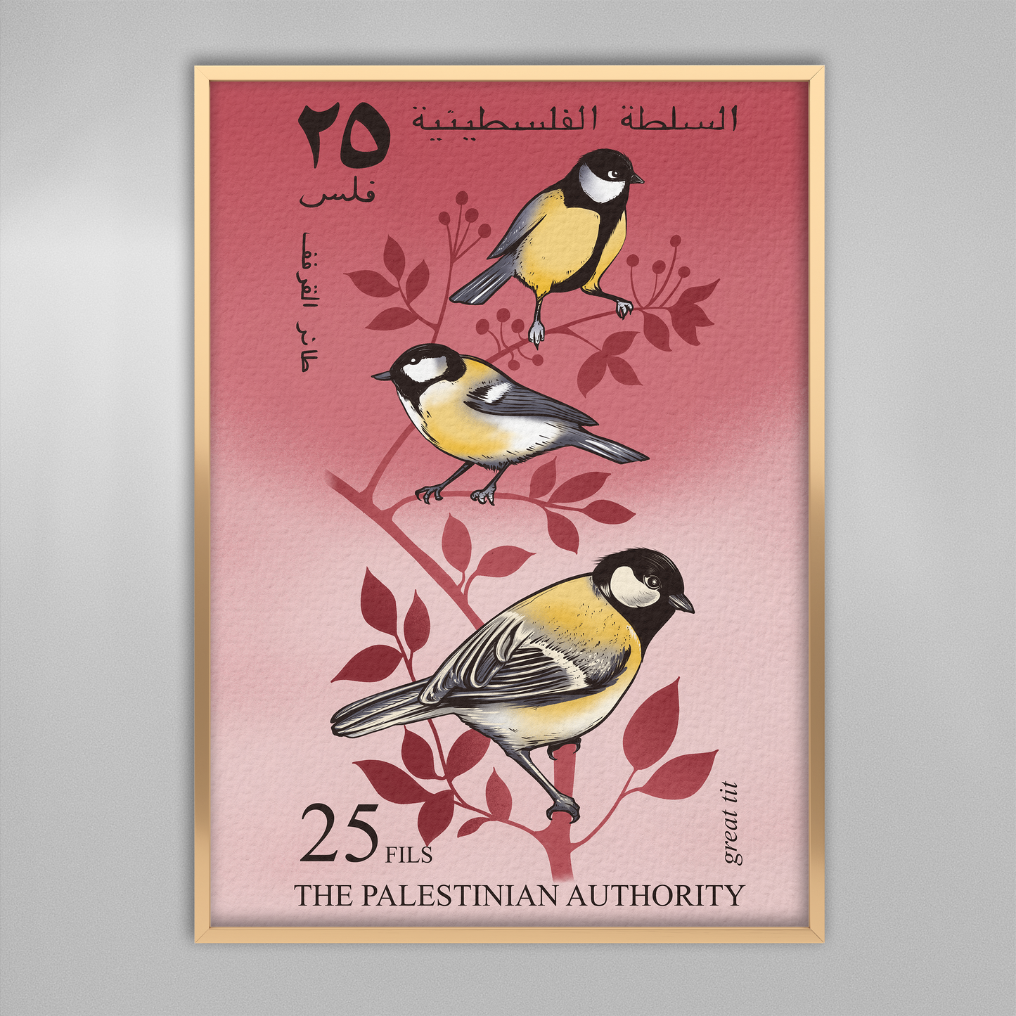 Oiseaux de Palestine.